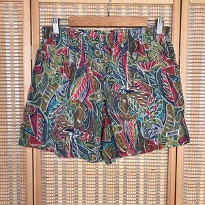 Vintage 90s Sideout colorful graphic printed swim trunks